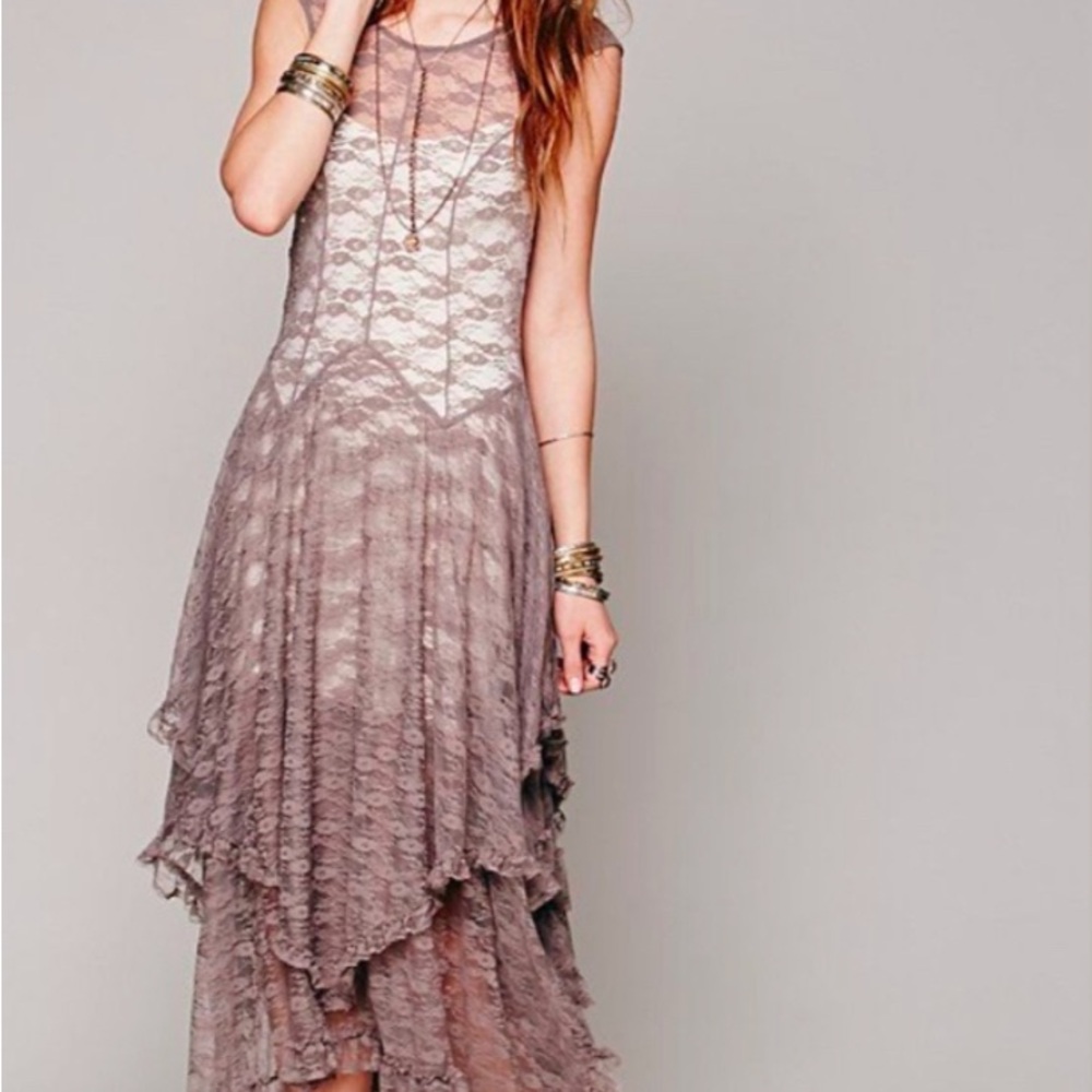 Free People French Courtship Slip Dress